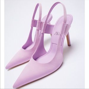Zara slingback heels